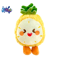 Popark Schattig Comfortabel Fruit Pluche Speelgoed Super Zacht Gevulde Citroen Geborduurde Pp Katoen Aanpasbaar Dekbed Verjaardag Unisex