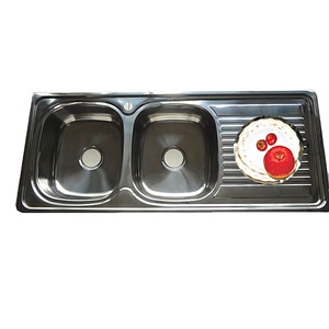 Bon Prix Offre Spéciale eBay <span class=keywords><strong>Amazon</strong></span> En Acier Inoxydable Cuisine Évier Meuble Évier 12050A - Product Image 2
