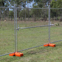 Panneaux de clôture temporaires YC en acier galvanisé pour chantier, barrière portable 7x8 pieds, fabricant