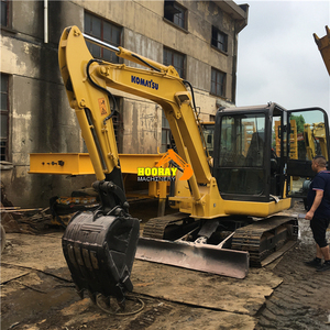 Mini-excavatrice d'occasion 56-7, 5,6 tonnes, Komatsu PC56-7, excavatrice de haute qualité à vendre, PC50 PC60-7 - Product Image 3