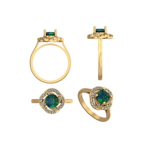 Anillo Minimalista con Diamante Cultivado en Laboratorio, Corte Cojín, Hecho con Materiales de Primera Calidad, Chapado en Rodio, Diseñado para Hombres Elegantes - Product Image 5