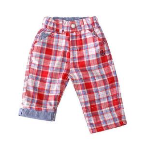 Produits innovants européens, vêtements pour enfants, vêtements en coton, pantalons à carreaux pour garçons, en vente - Product Image 1