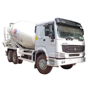 Howo caminhão misturador de concreto 12 m3 capacidade 6x4 misturador de concreto