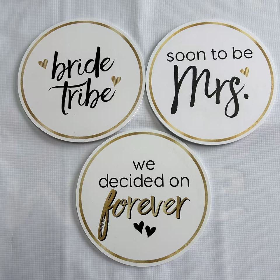 In Stock Quick Delivery Waterproof 2025 Fashion Best Price Photo Booth Props Pvc For Love