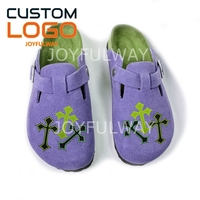 Sandales en cuir véritable de haute qualité sabots à semelle sabots personnalisés avec logo de marque sabots pantoufles