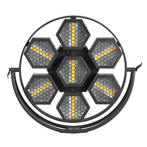 Luces <span class=keywords><strong>de</strong></span> Lavado LED RGBW <span class=keywords><strong>de</strong></span> Alto Brillo, Siete Hexágonos, Retro, Estroboscópicas, para Escenario, Sala <span class=keywords><strong>de</strong></span> Eventos, Bar, <span class=keywords><strong>Fondo</strong></span> <span class=keywords><strong>de</strong></span> Matriz, <span class=keywords><strong>Carreras</strong></span>, DMX512 - Product Image 1
