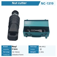 NOOVIEE Marque Nc Split Hydraulic Nut Breaker Démonte-écrous hydraulique en acier et coupe-écrous 2.3KG OEM Personnalisable