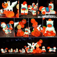 Instalación de Arte de Mascota Personalizada en FRP con Modelado 3D Gratuito, Estatua de Personaje Profesional en Fibra de Vidrio para Sitio Comercial