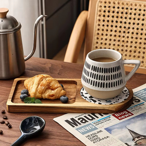 Tasses à boire en céramique à motifs géométriques fonctionnelles et à la mode tasses de <span class=keywords><strong>tasse</strong></span> de décor à la maison pour un usage quotidien - Product Image 5