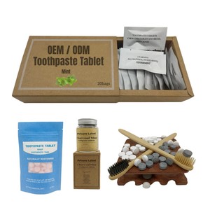 Comprimés de <span class=keywords><strong>dentifrice</strong></span> à 12 % d'hydroxyapatite nano pour la reminéralisation des dents, anti-caries, anti-allergie - Product Image 3