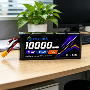 <span class=keywords><strong>Batterie</strong></span> <span class=keywords><strong>liquide</strong></span> haute performance Yattox 21700-10Ah FPV 21.6V 6S 10000mAh à charge rapide pour <span class=keywords><strong>voiture</strong></span> RC, avion, drone, quadricoptère - Product Image 5
