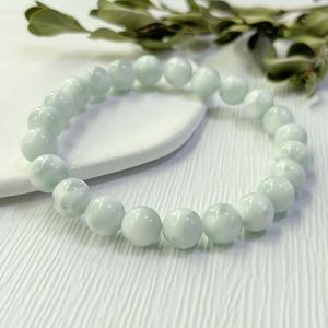 Bracelet en pierre naturelle avec perles de verre colorées Tranquillité Premium Offre directe usine Livraison rapide - Product Image 5