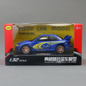 Mô hình xe mô phỏng Impreza <span class=keywords><strong>WRX</strong></span> 2025-04-CY 1:32, chất liệu hợp kim, có đèn và âm thanh, giảm xóc bốn bánh, kéo lùi, sáu cửa - Product Image 5