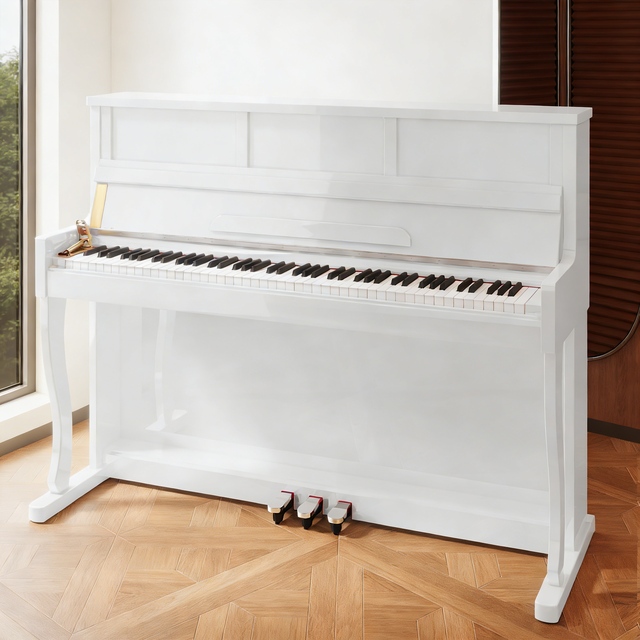 Piano Keyboard Acoustic Piano Upright 88-Key Progressive Weighted for Beginner Basic Music Learning & Practice
