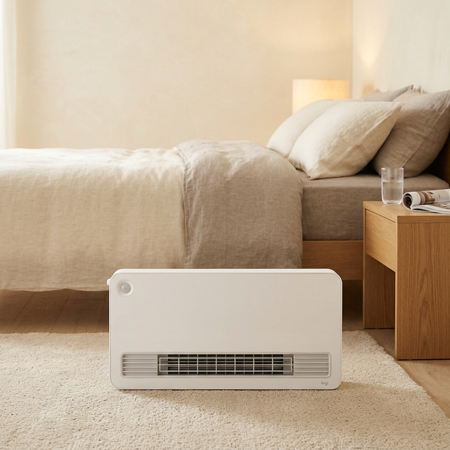 Smart Appliance Temperature Adjustable Freestanding Ceramic PTC Electric Room Heater Overheat Protection Remote Control for