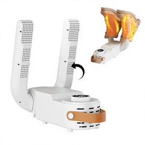 0728 Electric Automatic Portable Shoes Boots Warmer & Dryer with Folding Adjustable <b>Rack</b> for Hotel & Car Use - Product Image 3