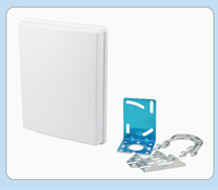 Antena de Panel Interior WiFi 4G de 8-10dBi, Alta Ganancia, Conector N, Clasificación IP68, Polarización Vertical para Router/AP/Bridge