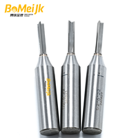 BoMeiJK TCT Fraise droite à 3 dents en carbure de tungstène avec revêtement AlTiN pour le travail du bois OEM/ODM