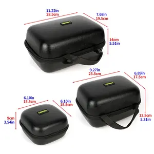 Bolsa de Pesca Giratoria Hirisi W401 S/M/L, Funda Protectora Impermeable y Resistente a Impactos de EVA, Estuche de Almacenamiento para Accesorios de Pesca de Carpa - Product Image 3