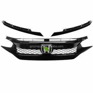 Parrillas para Honda <span class=keywords><strong>Civic</strong></span> <span class=keywords><strong>Typer</strong></span> 10ª Generación 2016-2021, Rejilla de Entrada de Aire para Parachoques, Accesorios Exteriores para Automóviles, Kit de Carrocería - Product Image 1