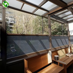 <span class=keywords><strong>Store</strong></span> vertical pare-soleil à fermeture éclair, stores extérieurs coupe-vent avec système motorisé <span class=keywords><strong>pour</strong></span> <span class=keywords><strong>terrasse</strong></span> et jardin - Product Image 4