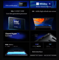 Nouvel ordinateur portable Redmi Book Pro 16 2024, Intel Ultra5 125H 7 155H, RAM 32 Go, SSD 1 To, écran 16 pouces 3.1K 165 Hz, Ultrabook, ordinateur portable, PC