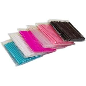 50 Cây Cọ Son Bóng Dùng Một Lần Màu Hồng Cái/túi Chất Lượng Cao Dụng Cụ Làm Sạch Son Bóng Dụng Cụ Trang Điểm - Product Image 2