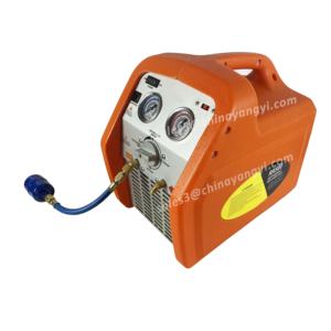 Machine de récupération et de <span class=keywords><strong>recharge</strong></span> de réfrigérant portable à double cylindre, très vendue, avec moteur 100 % cuivre 1 CV pour R410A/R134A - Product Image 4