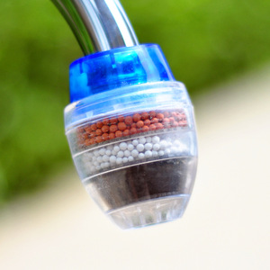 Multi Layer Household Water Filter Faucet Nozzle With Activated Carbon For Kitchen <b>Tap</b> Easy Installation Red Blue Green - Product Image 3