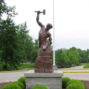 Sculpture de <span class=keywords><strong>sportif</strong></span> archer en bronze grandeur nature, nu, de style grec antique, célèbre, pour jardin, BLVE Outdoor - Product Image 6