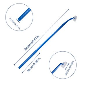IKEME Grattoir cellulaire stérile à lame rotative libre pour plaques Petri, flacons à col étroit et plaques multi-puits, pour la récolte cellulaire en <span class=keywords><strong>laboratoire</strong></span> - Product Image 2