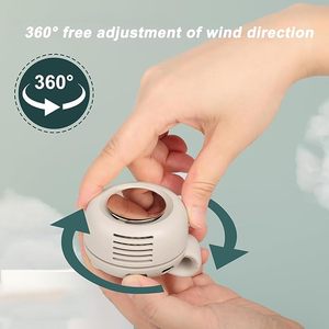 <span class=keywords><strong>Ventilateur</strong></span> de ceinture 2-en-1 USB sans pales, mini-<span class=keywords><strong>ventilateur</strong></span> portable tourbillon à clipser sur la taille - Product Image 2