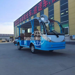 Nueva marca Vintage Sightseeing Car Vintage Sightseeing Golf Cart Vintage Style Electric Car para la venta - Product Image 1