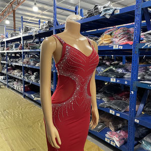 En Stock CY901542 Robe Amincissante Rouge Superbe Moulante <span class=keywords><strong>Tenue</strong></span> de Noël <span class=keywords><strong>Femme</strong></span> Robe de Soirée Événements Fête 2025 - Product Image 3