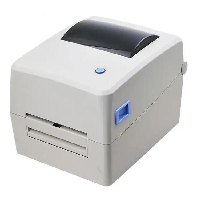 4 Inch 203 300 Dpi Ribbon Print USB Smart Label Printer Express Thermal Label Printer Shipping Label Printer for Warehouse Use