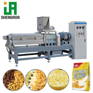Machine industrielle de fabrication de flocons de maïs soufflé, ligne de production complète de céréales pour petit-déjeuner populaire - Product Image 4