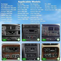 Autoradio Dodge Ram 1500/2500/3500 1994-2001 Durango Dakota Caravan Grand Cherokee Wrangler Sans Fil Apple CarPlay Android Auto