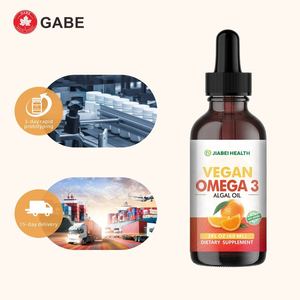 Gotas Veganas de Omega 3 para Adultos, Extracto de Algas, Salud del Corazón y el Cerebro, Suplementos a Base de Plantas de Marca Privada - Product Image 4