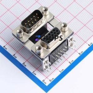 HYCW98-VGA24C-195B D-Sub/VGA Connector Bent Lead Through Hole Connector High Density D-Sub Female/ Male 24P Right Angle Insert - Product Image 1