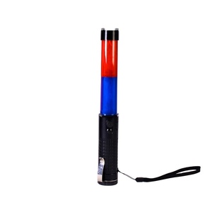 Bâton de signalisation en plastique rechargeable à LED, bâton de circulation lumineux, bâton de sécurité clignotant - Product Image 1