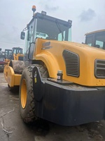Compacteur vibrant routier robuste de 14 tonnes pour projets de construction en asphalte et en terre
