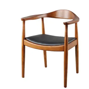 Dinlenme mobilyası Hans Wegner inek boynuz sandalye için satış
