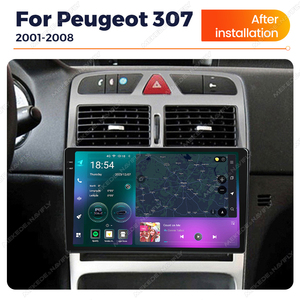 Mekede M7 7870 12 + 256G Xe Đa Phương Tiện Máy Nghe Nhạc <span class=keywords><strong>Android</strong></span> Xe-Chơi Tự Động 8 Lõi GPS Navigation FM AM Bt5.0 Cho Peugeot 307 2001-2008 - Product Image 5