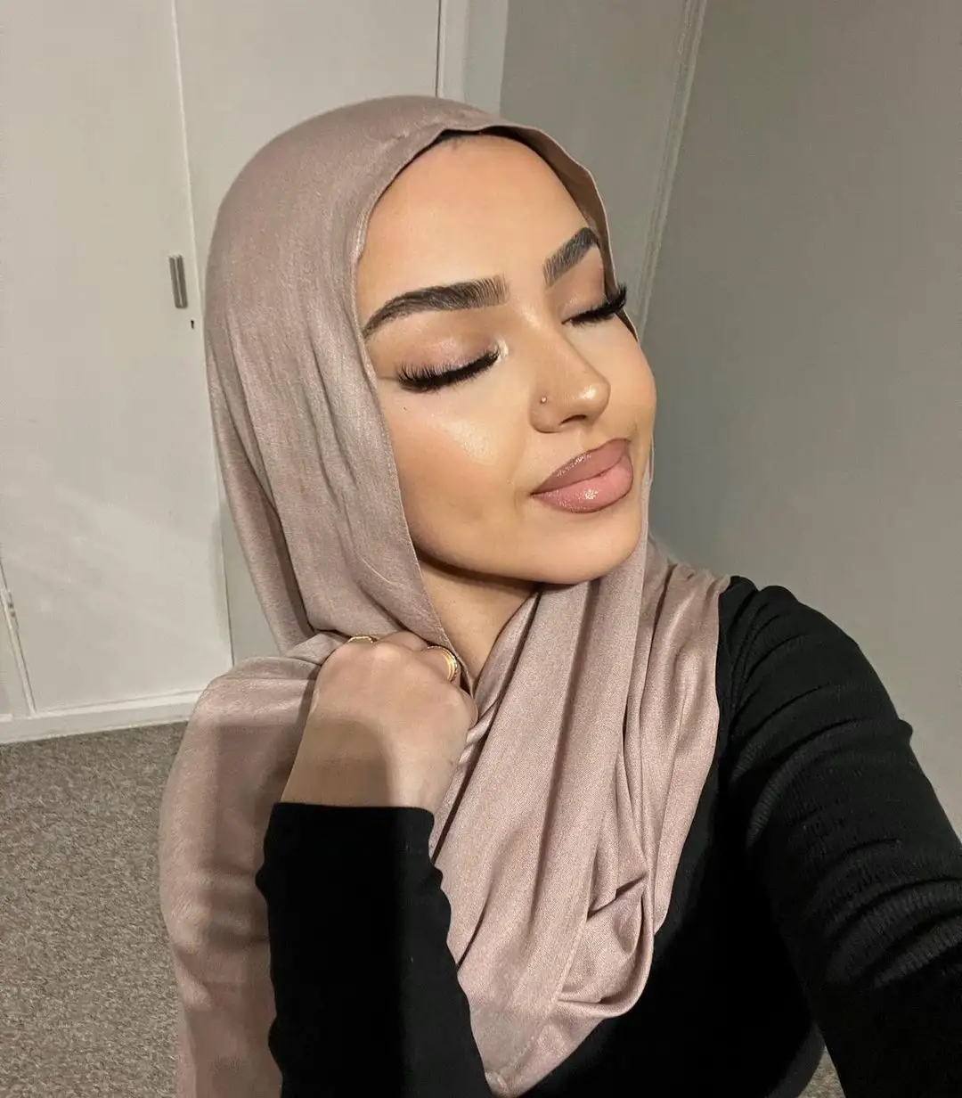 Bescheidenheit islamischer hijab besessen von modal hijabs modal stoff pyjamas baumwolle viskose rayon modal schlicht schöner hijab stil