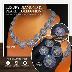 Ensemble de <span class=keywords><strong>bijoux</strong></span> ZX : Collier, bague et bracelet en laiton plaqué or 18 carats avec zircon, pour mariage, banquet, soirée formelle, style vintage, <span class=keywords><strong>bijoux</strong></span> raffinés pour femmes - Product Image 1