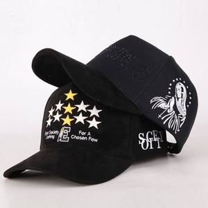 หมวกเบสบอลปักโลโก้แบบกำหนดเอง 5 แผง ผ้าซาตินบุซับใน หนังกลับ โพลีเอสเตอร์ 100% สไตล์สปอร์ตสตรีท พิมพ์ลายพัฟ - Product Image 2