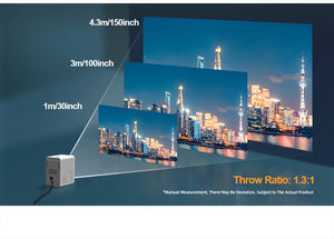 <span class=keywords><strong>BLITZWOLF</strong></span>-miniproyector portátil para cine en casa, dispositivo Original de 1080P, Original, OEM, ODM, Native - Product Image 5