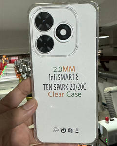 Funda de teléfono transparente suave Tpu de 2,0mm para Infinix Smart 8/20/20C versión Universal Global funda transparente para Infinix Smart 8/20 20C - Product Image 6