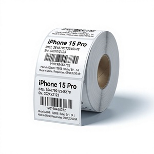 สติกเกอร์กันน้ำ ทนความร้อน ป้องกันไฟฟ้าสถิตย์ คุณภาพสูง ผลิตจากพีวีซี สำหรับอุปกรณ์อิเล็กทรอนิกส์ ชิ้นส่วนสมาร์ทโฟน พร้อมกาวในตัว รับผลิตตามแบบ - Product Image 1