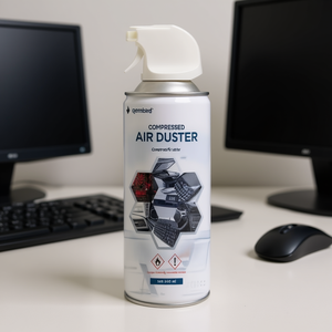 Gembird Compressed Air <b>Duster</b> 400ml For Electronics <b>Cleaning</b> - Product Image 3
